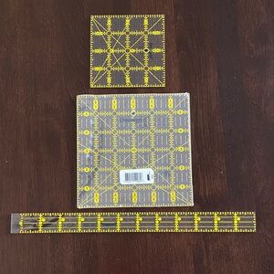 Bundle of 3 Omnigrid Quilting Rulers